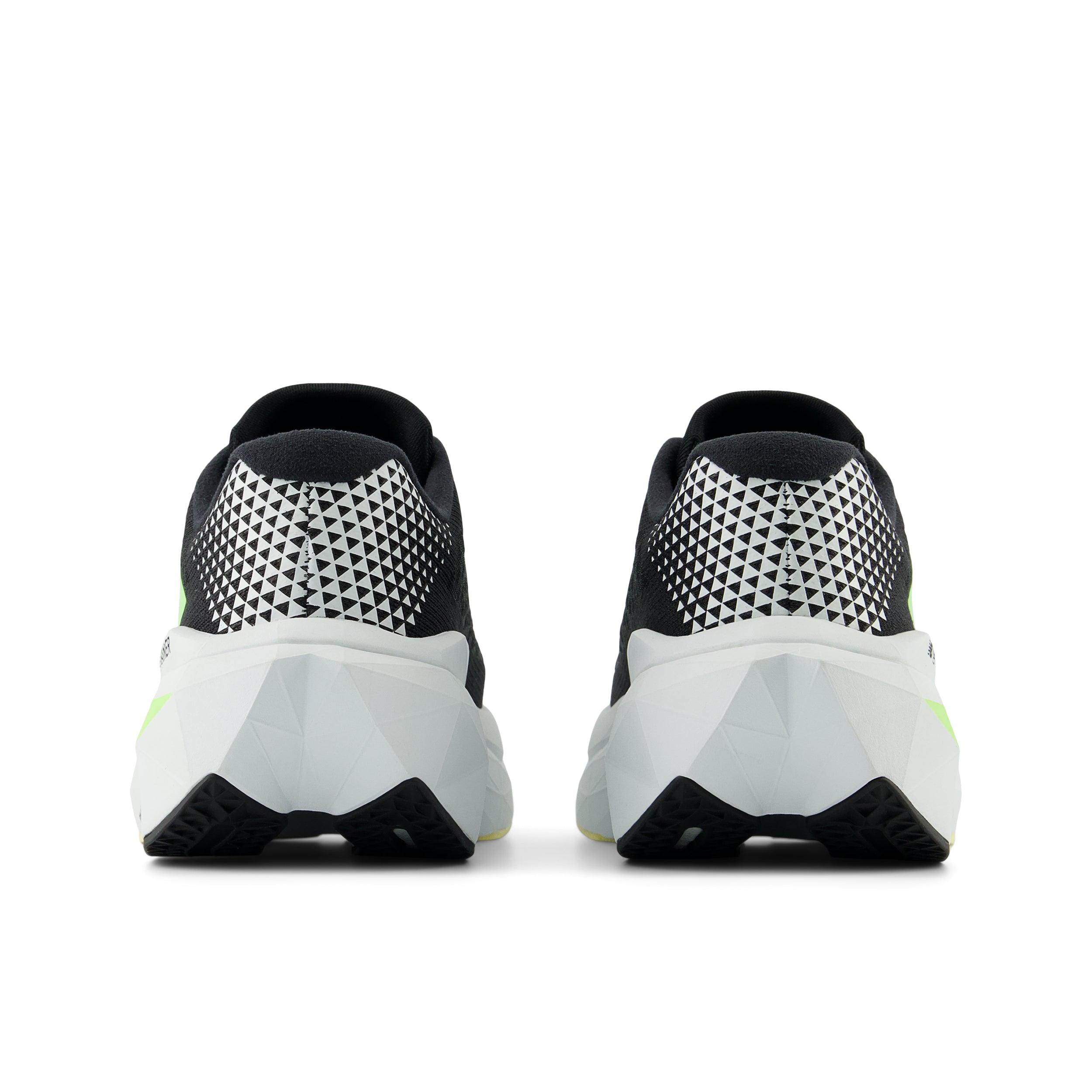 Women's FuelCell SuperComp Trainer v3 Running Shoes - Lightweight & Cushioned for Training (Black/Phantom/Bleached Lime Glo/White Peach) | Perfect for Marathon Training, Gym Workouts & Daily Jogging