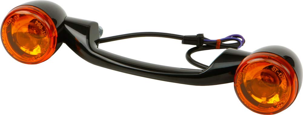 HardDrive 161801 Black LED Turn Signal Light Bar with Amber Lenses - Durable Off-Road Lighting for Trucks, Jeeps & ATVs
