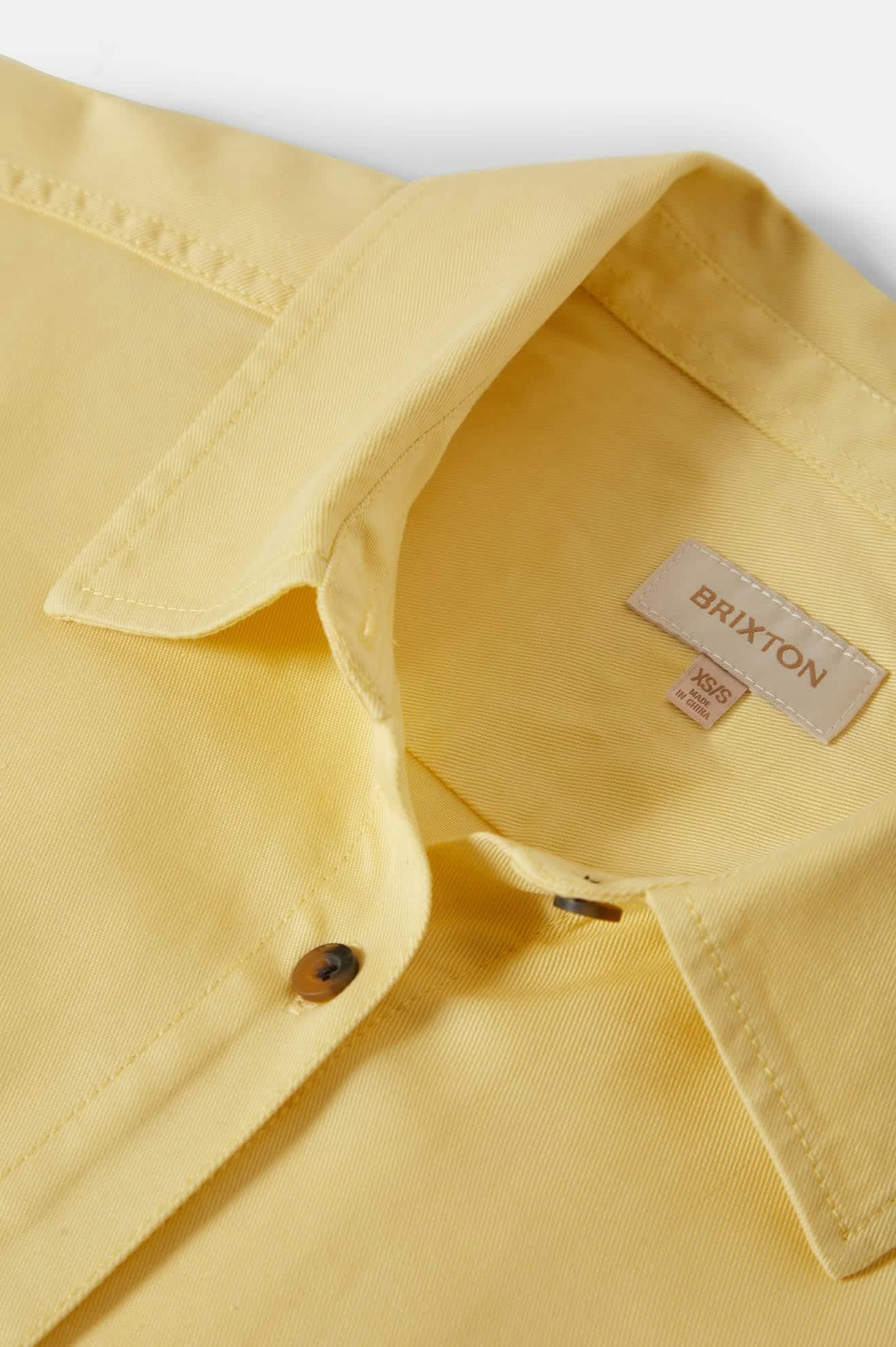 East Side Boxy Long Sleeve Button Down Shirt in Panna Cotta | Casual Office Wear & Layering Essential