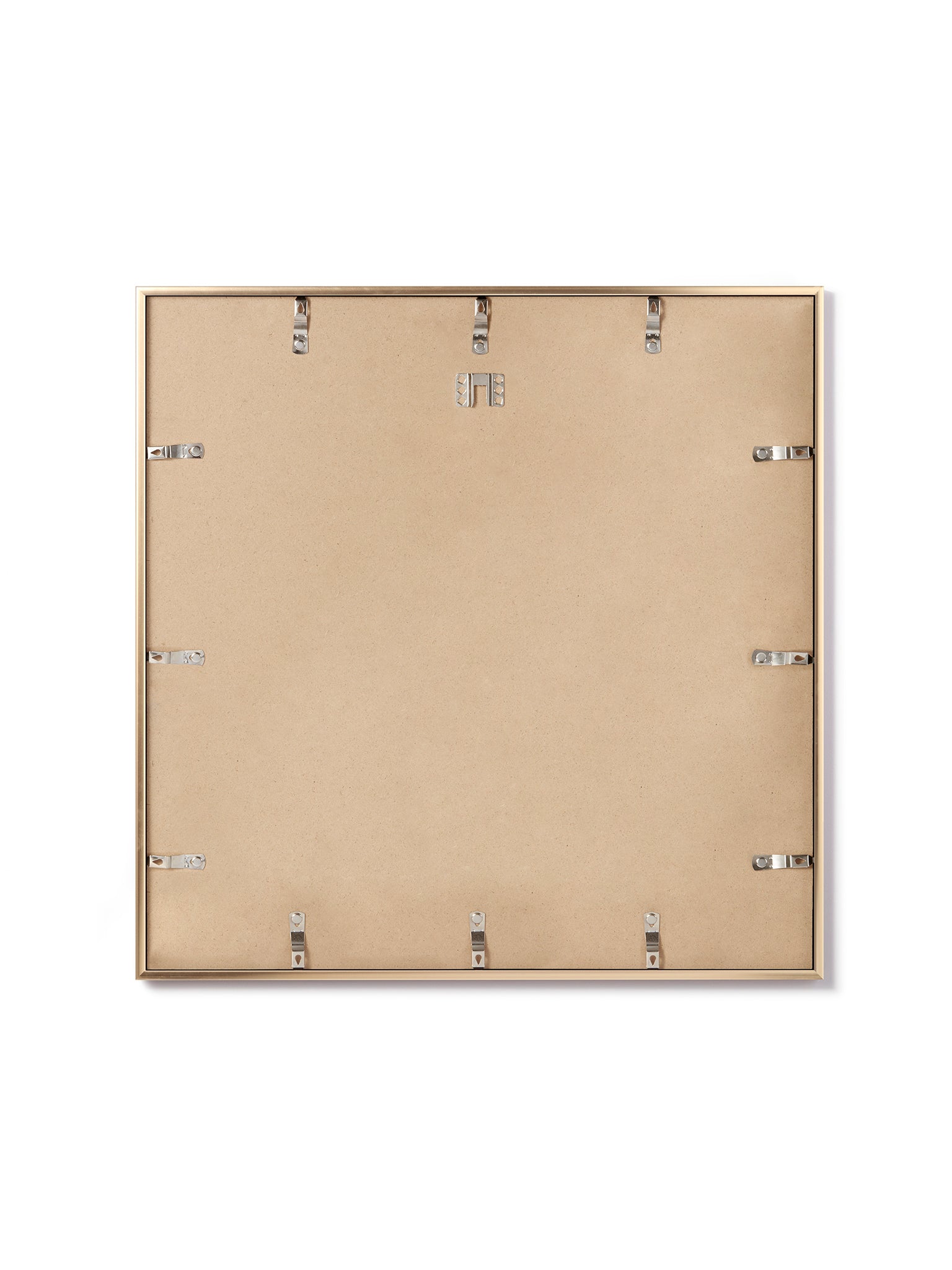 20x20 Inch Gold Metal Picture Frame | 51x51 cm Modern Square Photo Frame for Wall Display, Home Decor, Office & Gallery Art - Perfect for Wedding, Family Photos and Canvas Prints