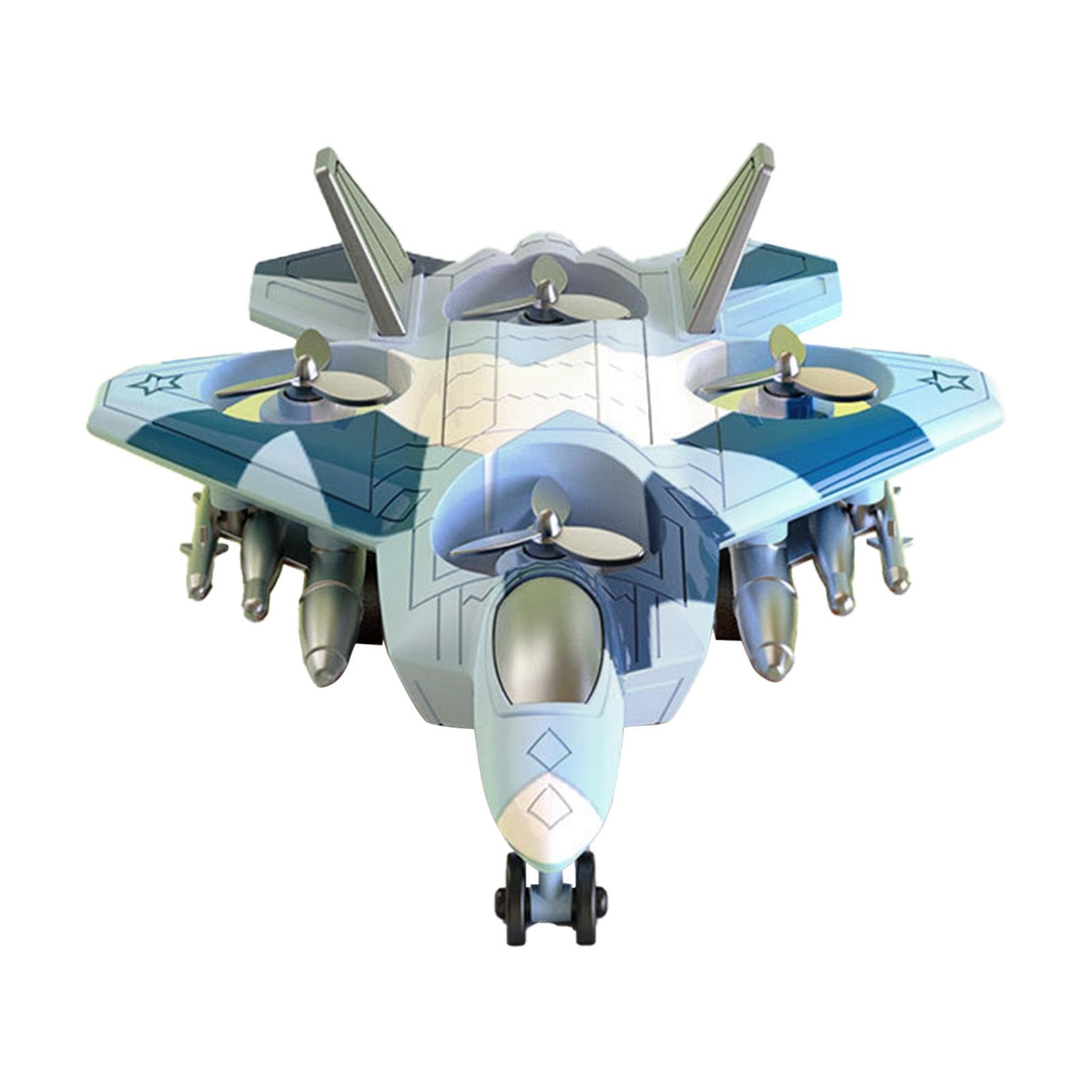 Jets Toys Airplane Toy - 360° Rotating Toy Plane Vehicles for Kids | Creative Small Aircraft Learning & Educational Toys for Boys & Girls | STEM Play, Birthday Gifts, Indoor & Outdoor Fun