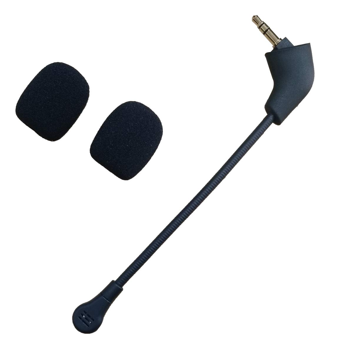 HyperX Cloud X/II & Silver Gaming Headset Replacement Microphone - 3.5mm Detachable Noise-Canceling Mic for PC, PS4, Xbox - Perfect for Streaming, Gaming & Online Meetings