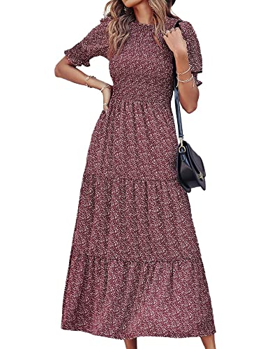 Floral Wine Red White