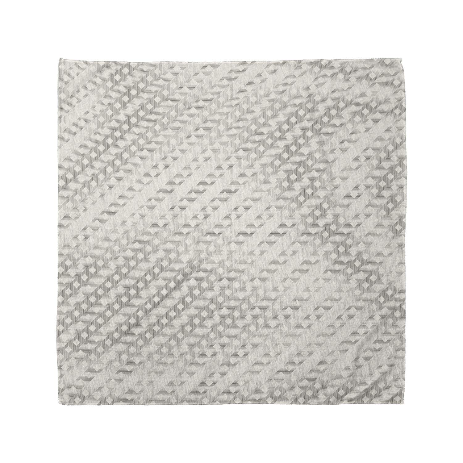 Ambesonne Retro Bandana - Abstract Soft Toned Lattice Pattern Unisex Head Scarf & Neck Tie for Men Women - Perfect for Outdoor Activities, Concerts, and Vintage Fashion Styles