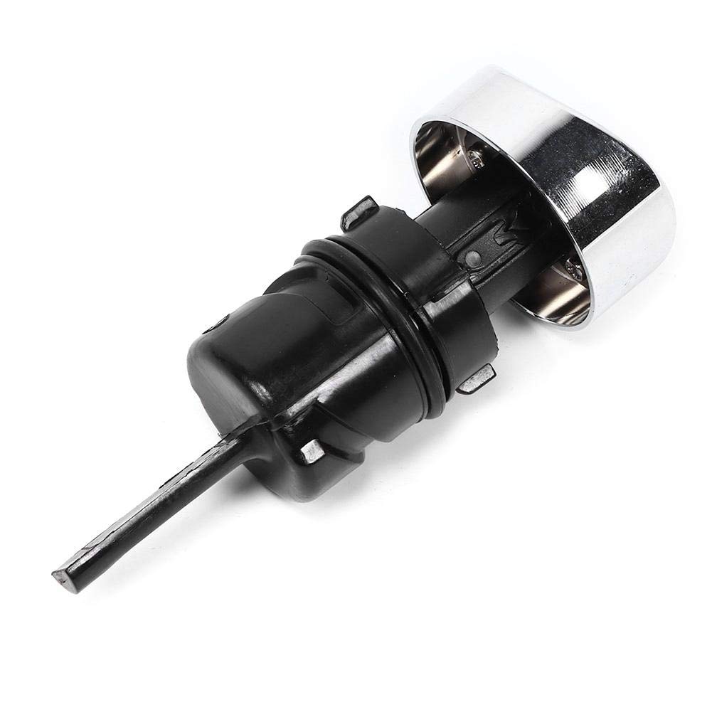 Chrome Oil Dipstick Plug Replacement for Harley Davidson XL883 XL1200 - Motorcycle Engine Oil Level Check Accessory for Easy Maintenance & DIY Repair