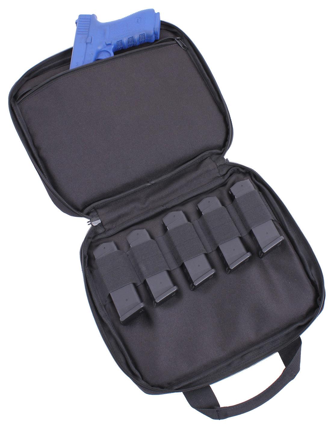 Rothco Double Pistol Carry Case - Durable Tactical Handgun Holster for 2 Guns - Perfect for Range, Hunting & Outdoor Adventures