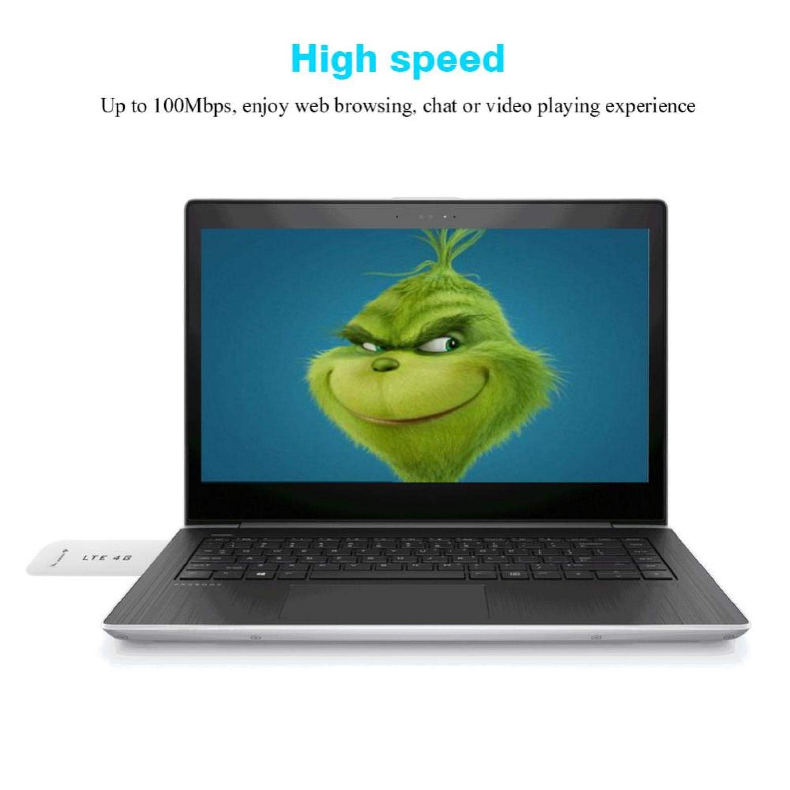 Portable WiFi Hotspot Router for Car & Home - 4G LTE USB Modem with High-Speed Internet for Travel, Work & Remote Connectivity