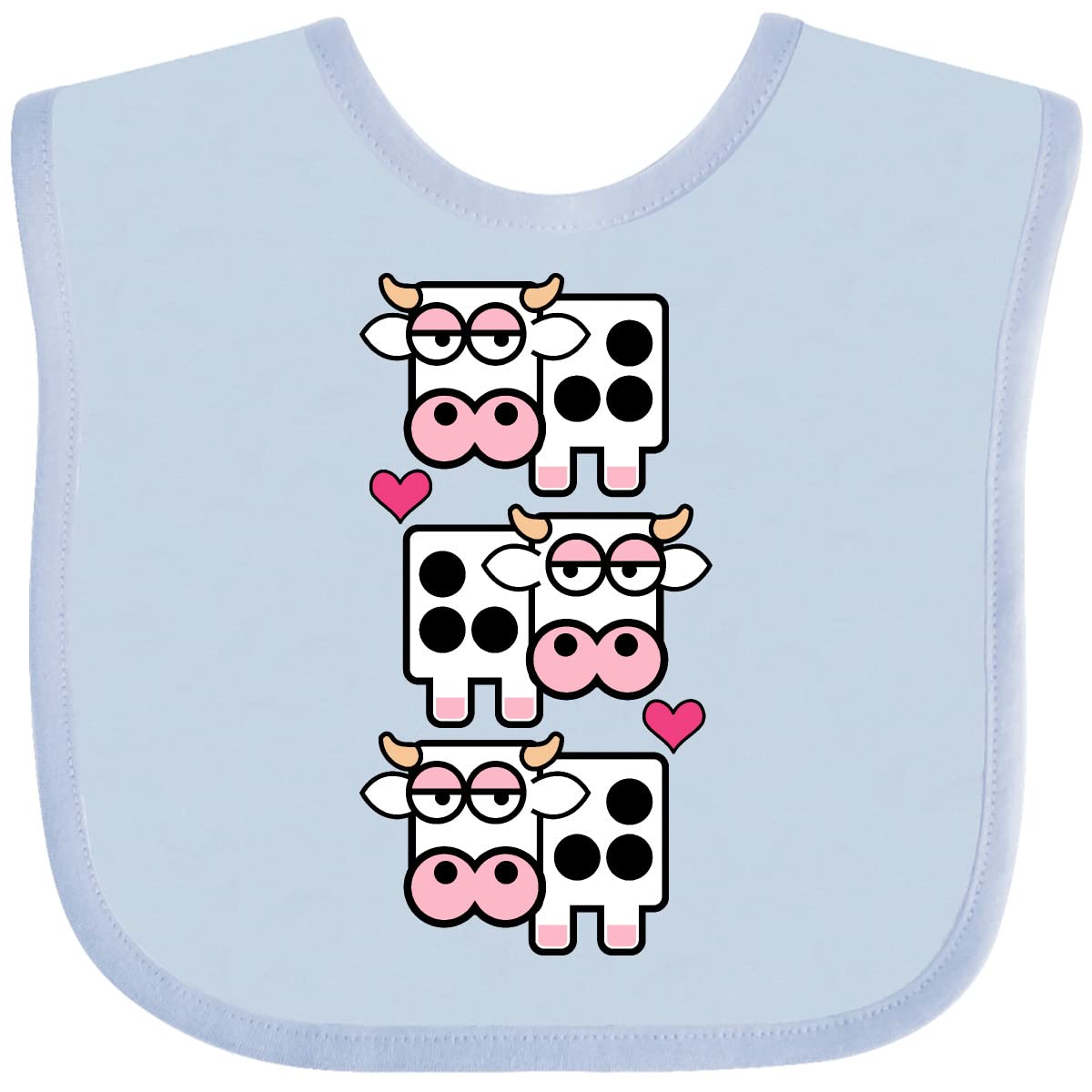Inktastic Cow Baby Clothes - Adorable Farm Animal Print Outfits & Bibs for Newborns & Toddlers - Perfect for Farm-Themed Parties, Photo Shoots & Everyday Wear