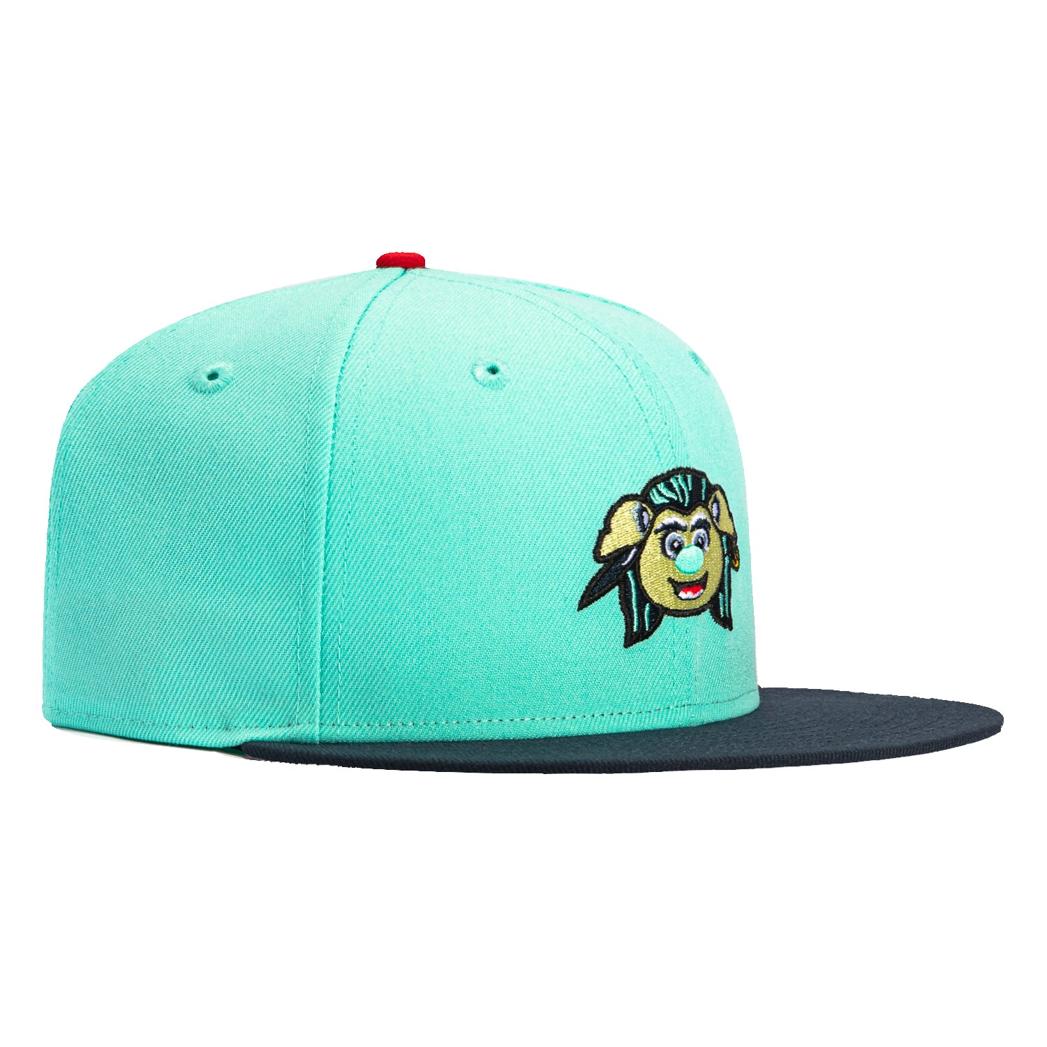 New Era 59Fifty Seattle Kraken NHL Mascot Buoy Snapback Hat - Navy & Mint Green - Official Licensed Hockey Cap for Fans & Collectors - Perfect for Games, Tailgating, and Streetwear Fashion