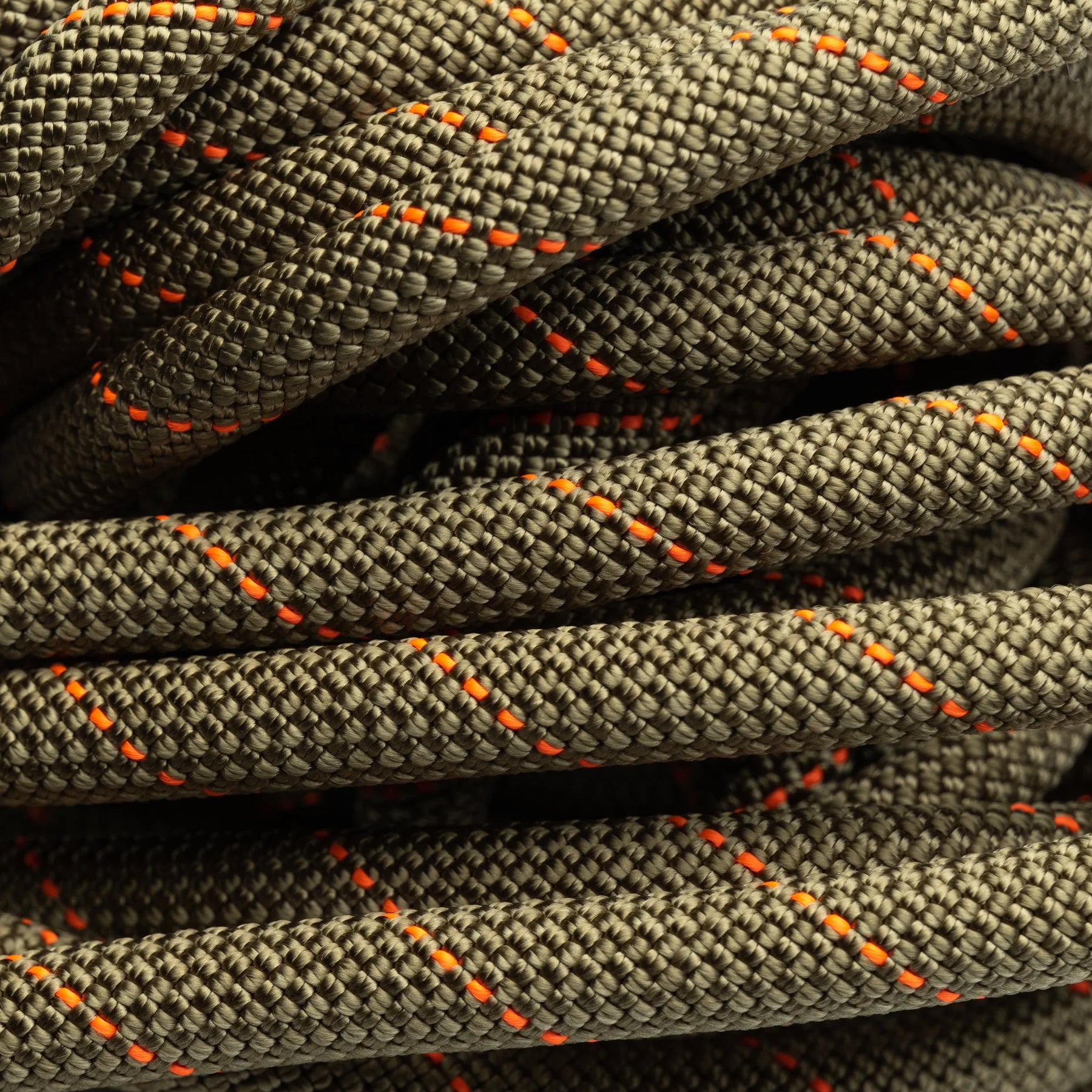 Cooph Rope Camera Strap with Split Ring - 45.3 Inch (115cm) Adjustable Neck Strap for DSLR & Mirrorless Cameras - Durable Cotton Weave in Orange Sagebrush - Perfect for Travel, Hiking & Outdoor Photography
