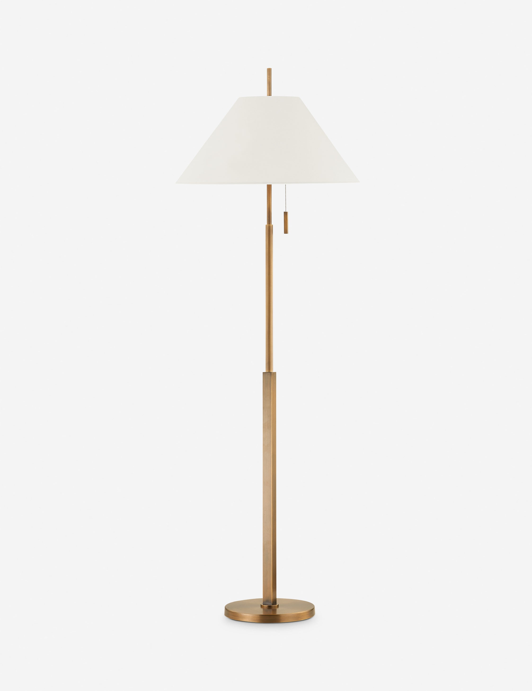 Colin King x Troy Lighting Clic Floor Lamp - Modern Adjustable LED Standing Light for Living Room, Bedroom & Office