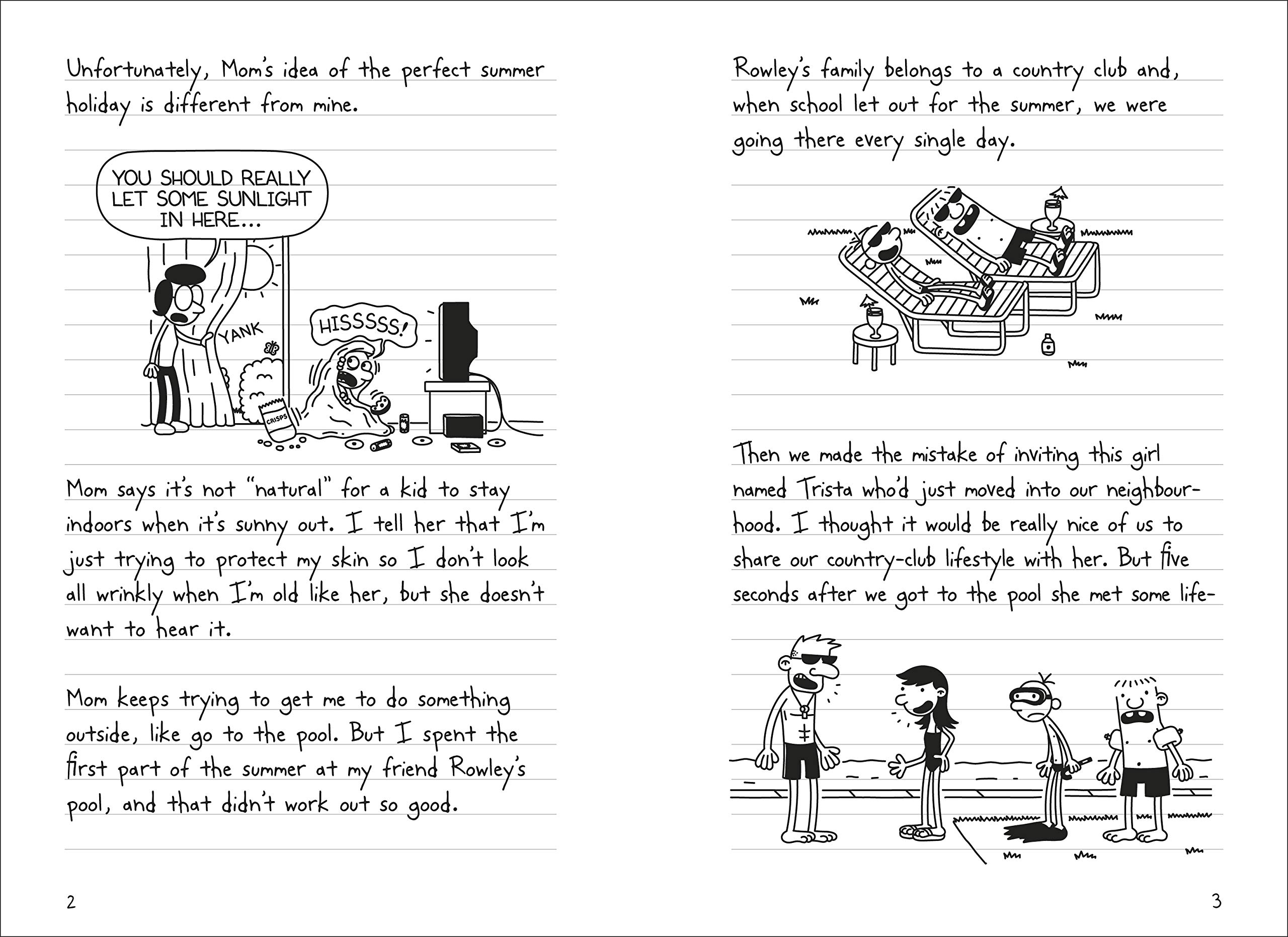Diary of a Wimpy Kid: Dog Days (Book 4) - Children's Humorous Fiction Novel for Ages 8-12 - Perfect for Summer Reading & School Book Reports