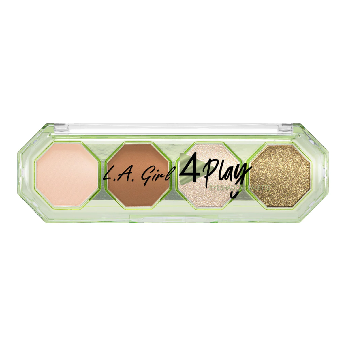 4 Play Eyeshadow Palette - Cowgirl Makeup Kit | Long-Lasting & Highly Pigmented Eyeshadow for Everyday & Party Looks | Perfect for Western, Rodeo & Cowgirl Themed Events