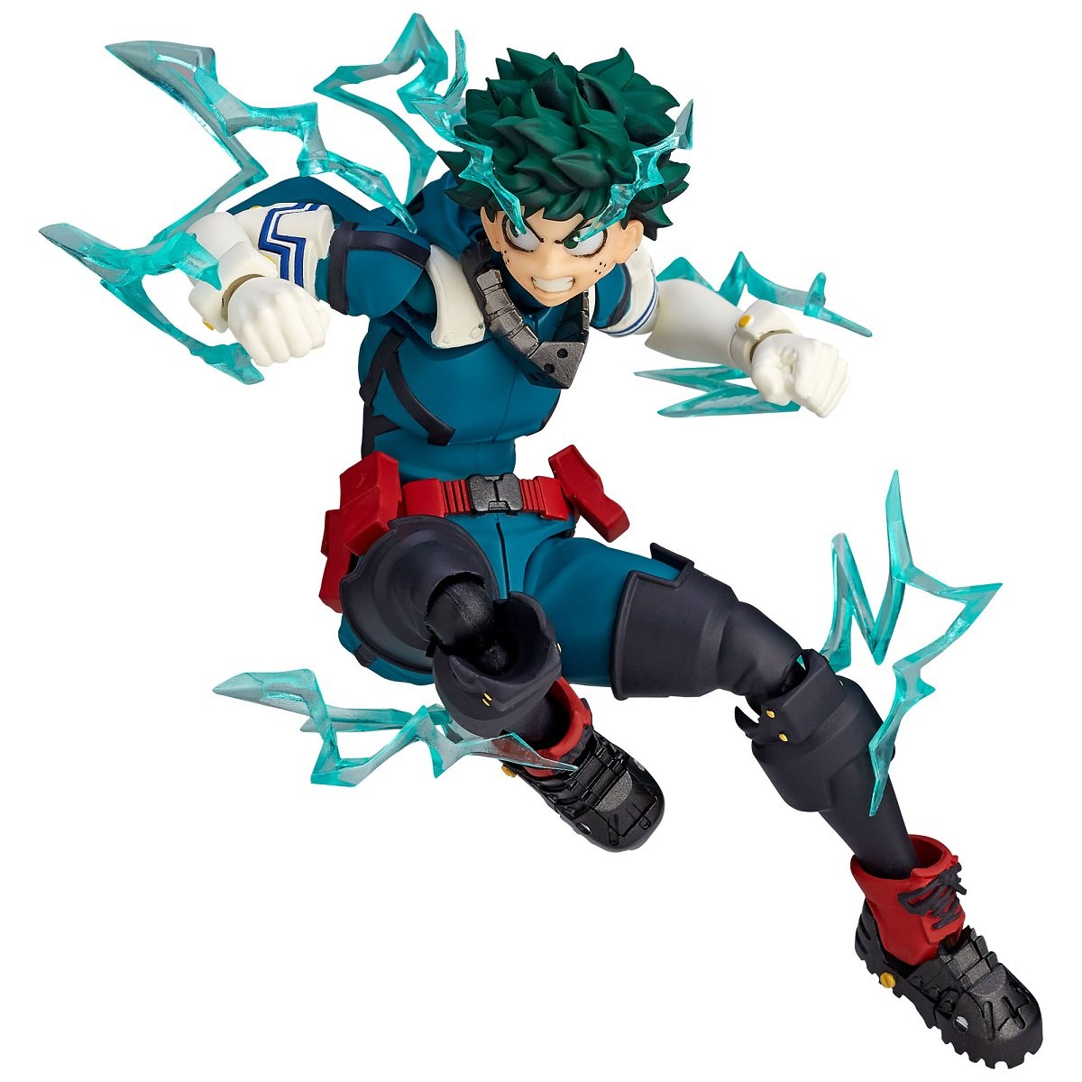 Amazing Yamaguchi Revoltech Deku Midoriya Action Figure - My Hero Academia Anime Collectible - Reissue for Display & Play
