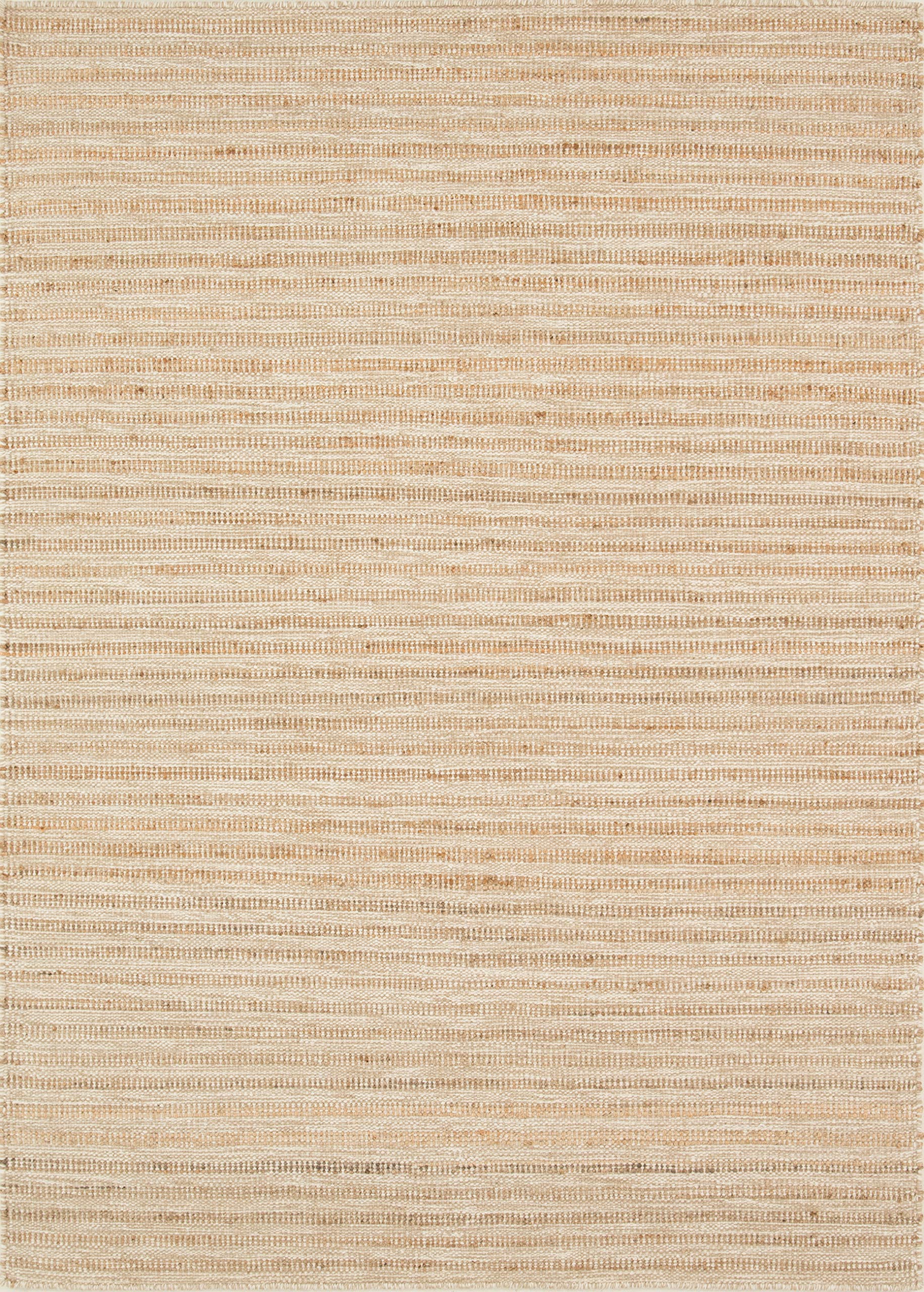 Natural Jute and Wool Area Rug 2x3 Feet - Eco-Friendly Handwoven Floor Rug for Living Room, Bedroom, or Office - Continental Rug Company Nature's Mix Collection