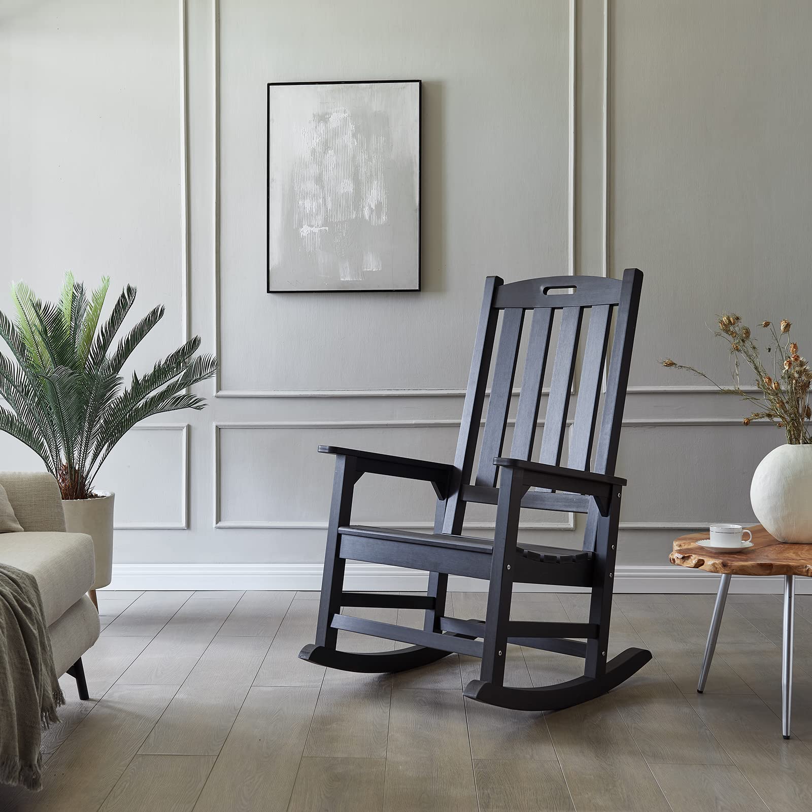 **Psilvam Oversized Outdoor Rocking Chair - 21