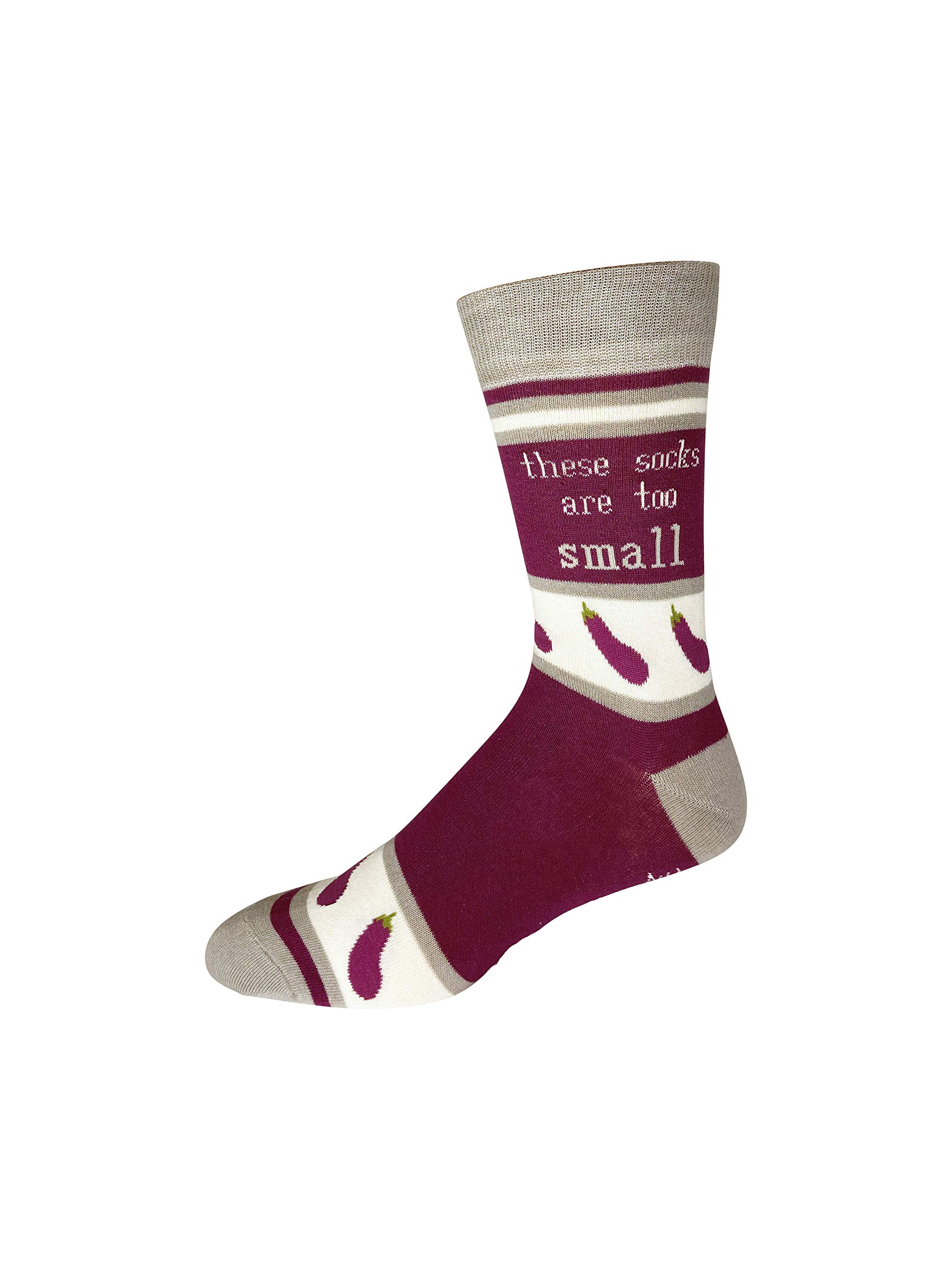 Funny Men's Socks - Novelty Small Size Socks for Gag Gifts & Comfortable Everyday Wear - Perfect for Pranks, Parties, and Casual Outfits