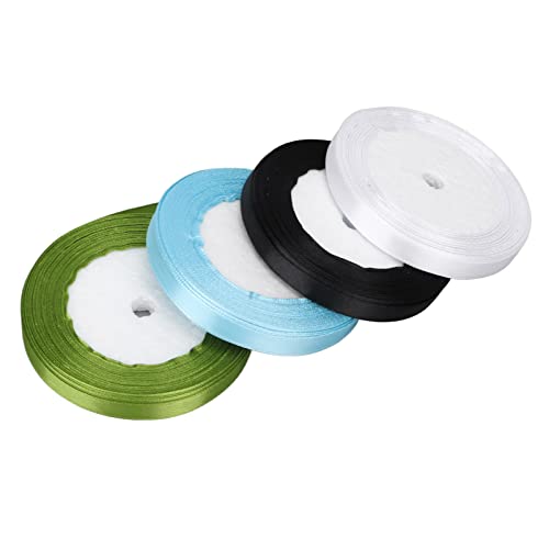 Premium Satin Ribbon for Gift Wrapping - Soft, Cuttable & Waterproof - Reusable Wedding Bouquet Ribbon - Perfect for Gift Packaging, DIY Crafts & Party Decorations