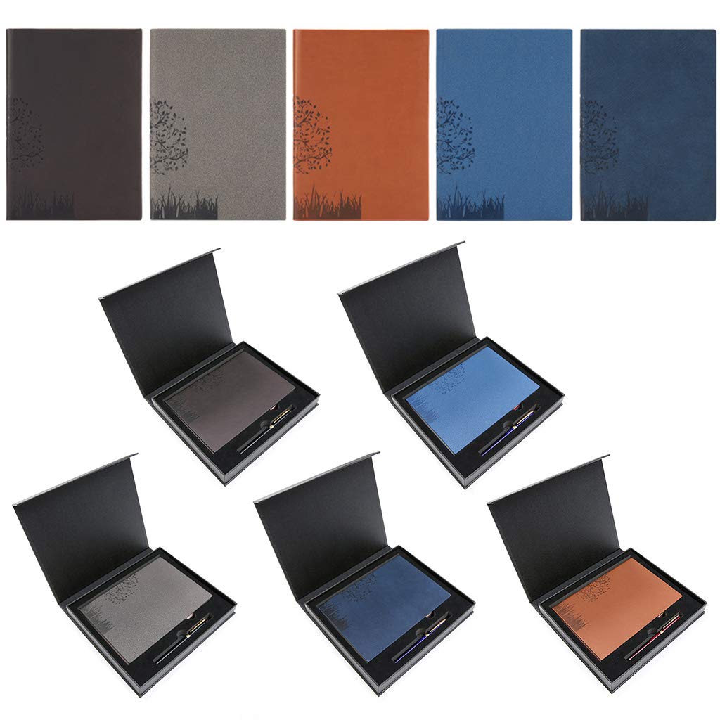 Premium GAOSHA Leather Notebook - Elegant Sketchbook, Journal & Planner for School, Office & Daily Use - Perfect for Writing, Drawing & Organizing Tasks