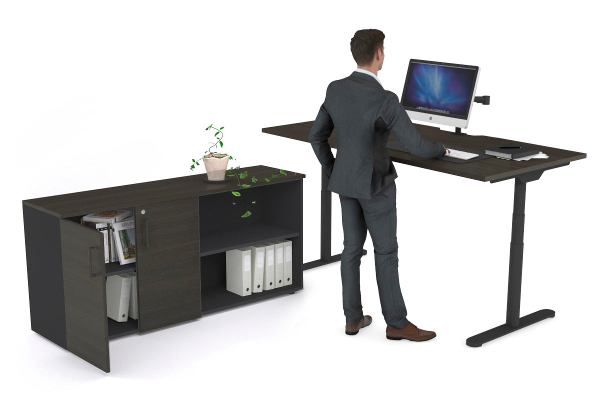 Premium Height Adjustable Standing Desk - 63