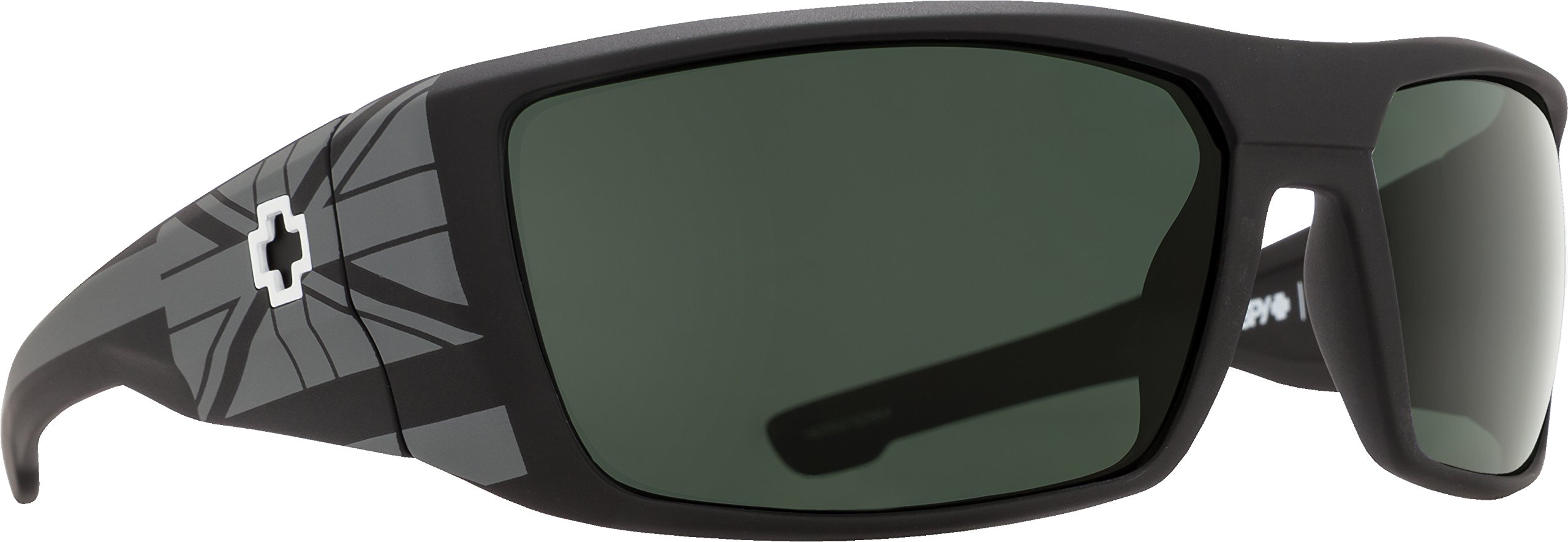 SPY Dirk Hawaii Happy Gray Green Polarized Sunglasses for Men & Women - UV Protection, Stylish & Durable for Beach, Driving & Outdoor Activities