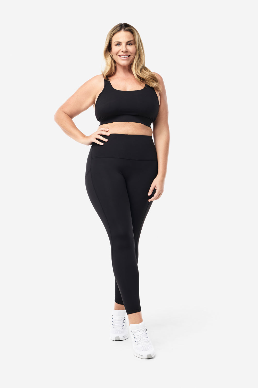 Adjustable Sports Bra for Women - High Impact Support, Breathable & Comfortable - Perfect for Running, Yoga & Gym Workouts - Black