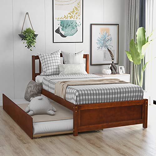 Walnut & Trundle