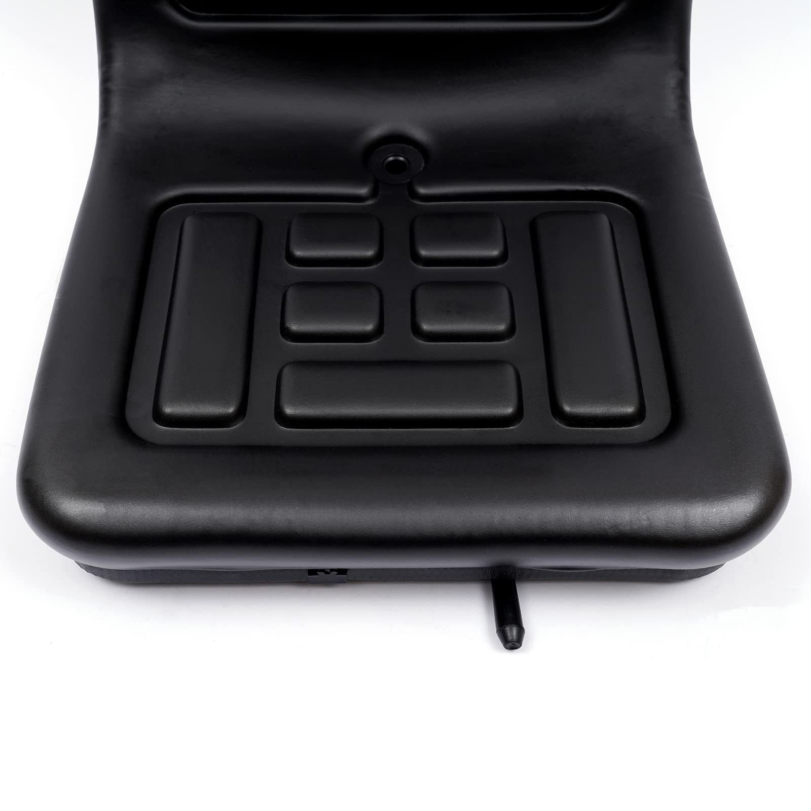 Gdrasuya10 Universal Tractor Seat - Adjustable Sliding Suspension Seat with PU Leather & Rails for Mowers & Tractors | Perfect for Farming, Landscaping & Agricultural Equipment