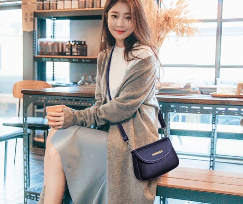 ASTIR COLLEEN Women's Crossbody Sling Bag - Fashionable Stitch Design Handbag for Ladies & Teens | Perfect for Daily Use, Travel, Shopping & Casual Outings