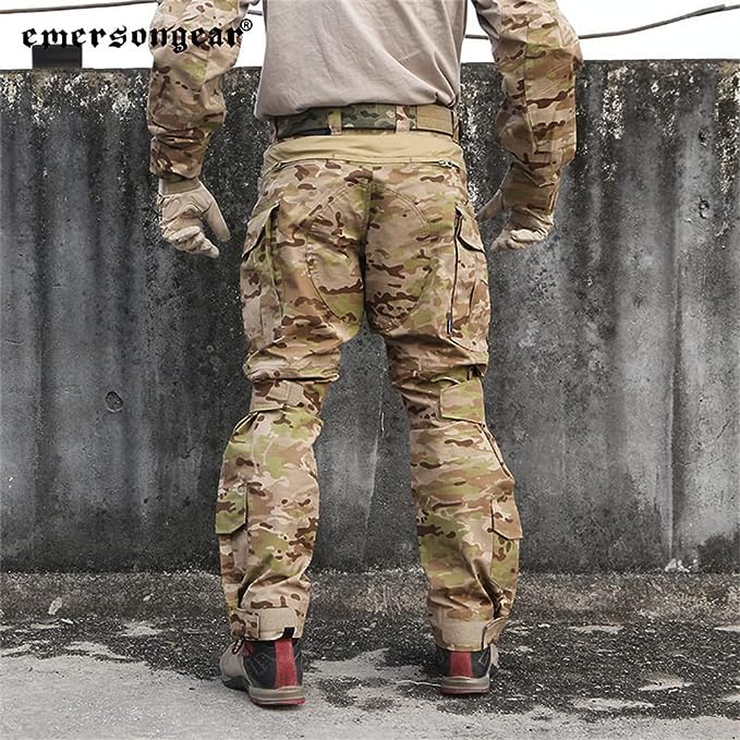 EMERSONGEAR G3 Paintball Pants with Knee Pads - Tactical Combat Pants for Men, Army Airsoft BDU Outdoor Trousers - Perfect for Paintball, Airsoft, Tactical Training & Outdoor Adventures
