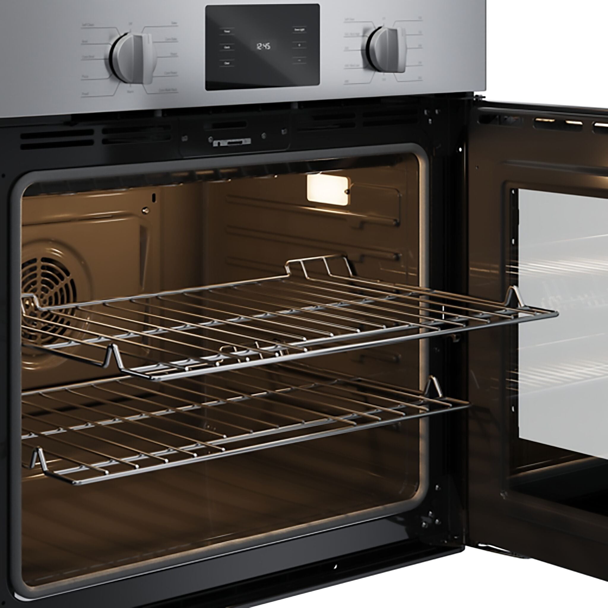 Bosch 500 Series 4.6 Cu. Ft. Stainless Steel Wall Oven HBL5455RUC - Built-In Electric Oven for Modern Kitchens, Baking & Roasting