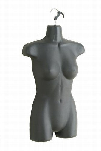 Women's Adjustable Dress Form Mannequin - Black, Perfect for Tailoring, Sewing, Fashion Design & Display - Ideal for Home Studios & Boutiques