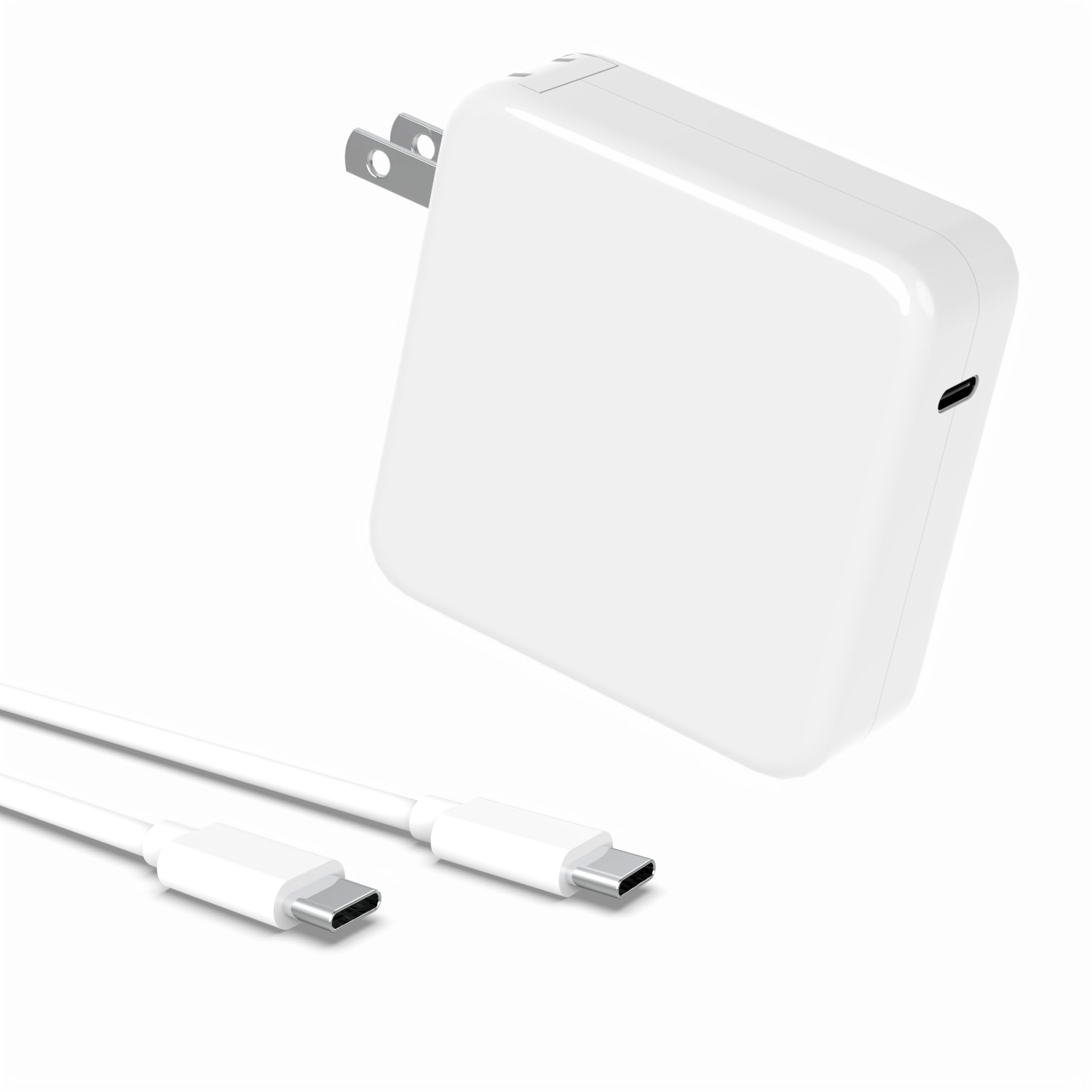 100W USB C Fast Charger for MacBook Pro/Air 16 15 14 13 Inch, iPad & Type C Devices - Travel Laptop Power Adapter with 5A Cable | Perfect for Home, Office & Business Trips