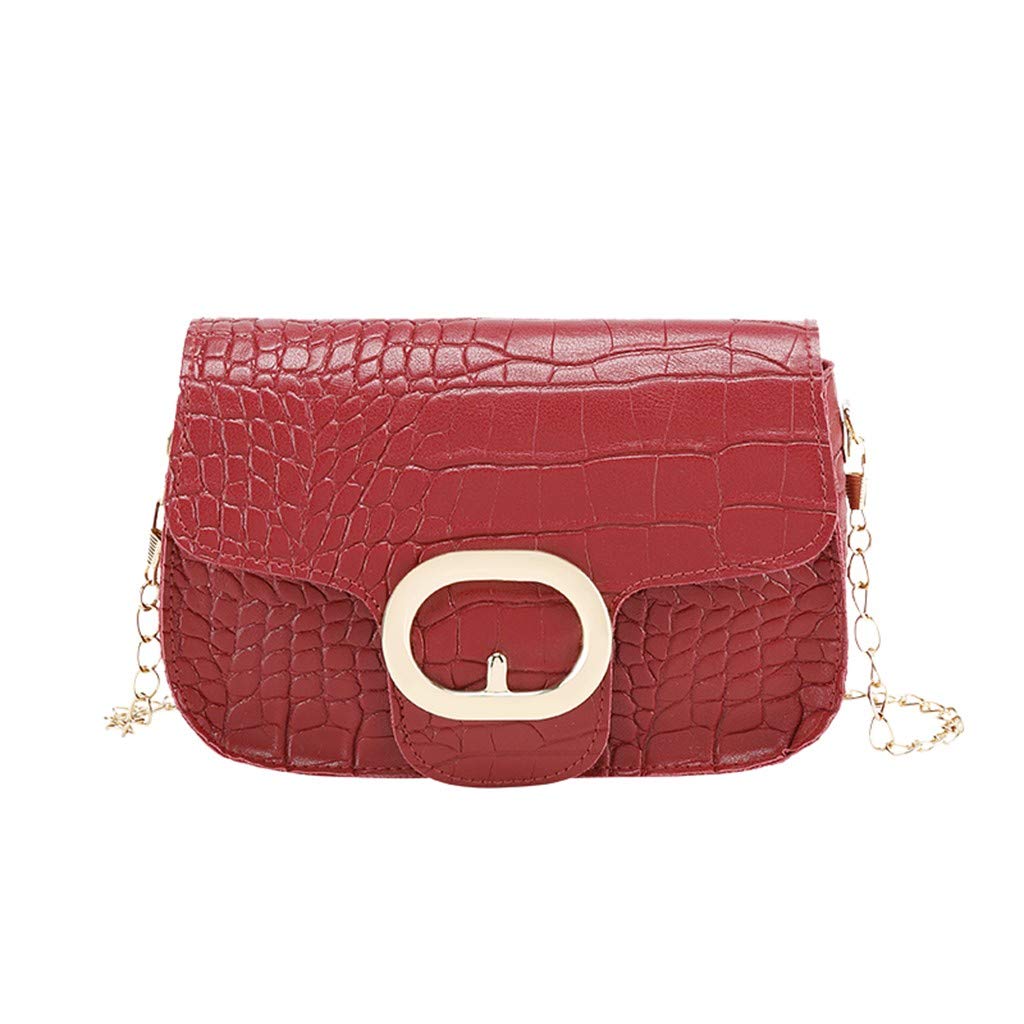 Stylish Women's Crossbody Shoulder Bag - Pure Color Casual Hasp Handbag for Everyday Use | Perfect for Work, Travel & Shopping