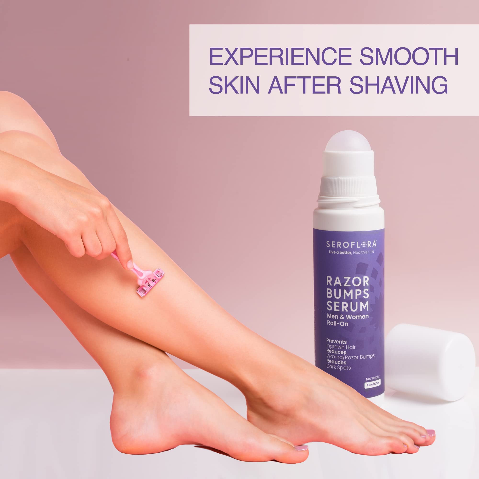 Acne & Razor Bump Treatment Cream - Pimple, Zit & Ingrown Hair Serum for Bikini Area | Post-Shave & Waxing Soothing Solution | Perfect for Sensitive Skin Care & Body Grooming