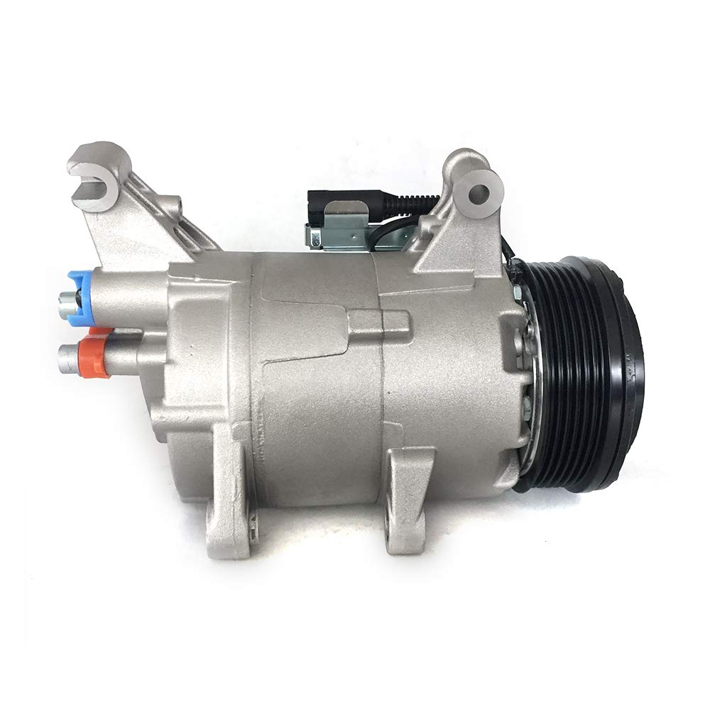 TBVECHI AC Compressor with Clutch - Compatible with Mini Cooper 2002-2006, 2003, 2004 L4 1.6L (Part# 97275) | Replacement Air Conditioner Compressor for Cooling System Repair | Perfect for Summer Driving & Road Trips