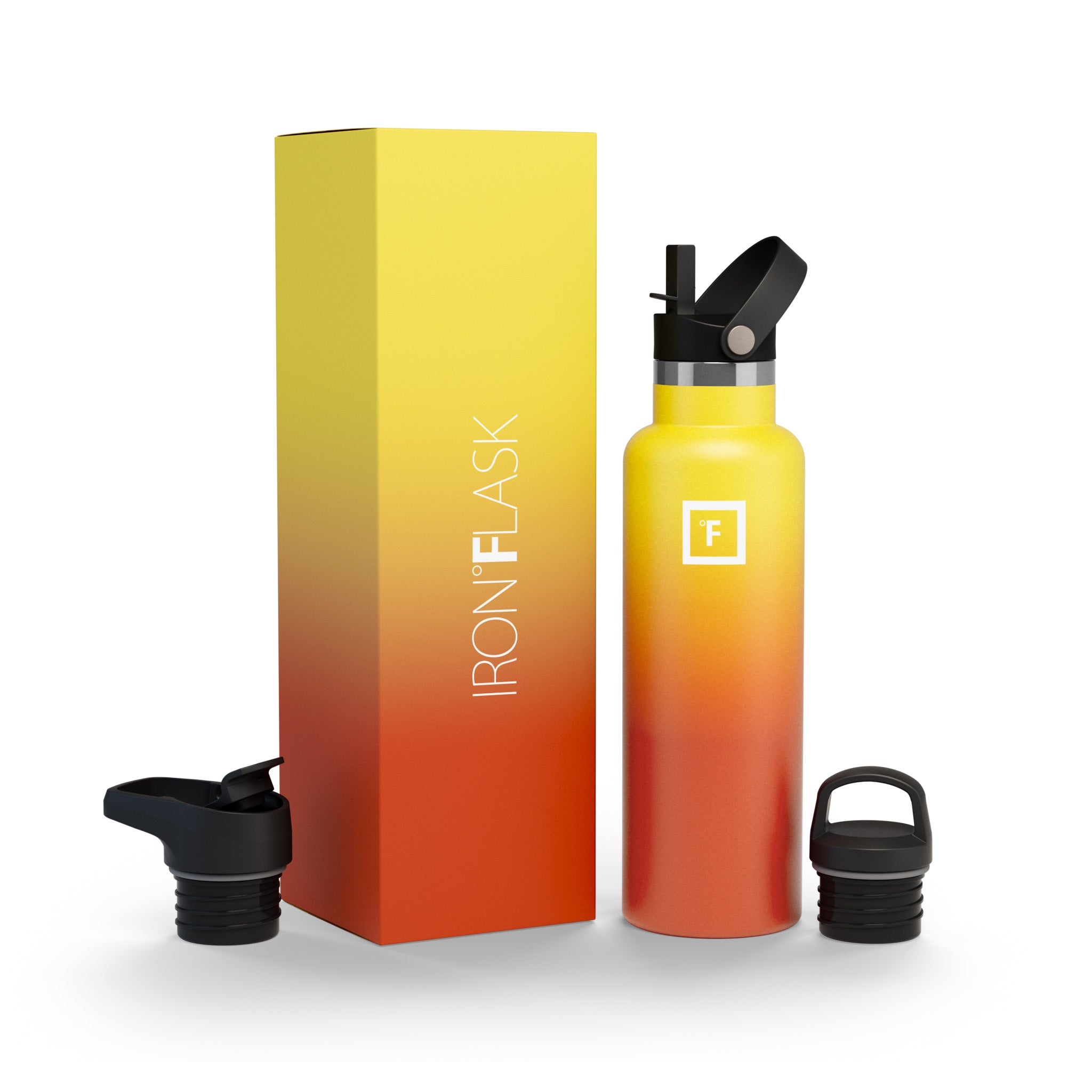 20 Oz Narrow Mouth Water Bottle with Straw Lid - Leakproof & BPA Free - Ideal for Gym, Hiking, Travel & Everyday Hydration
