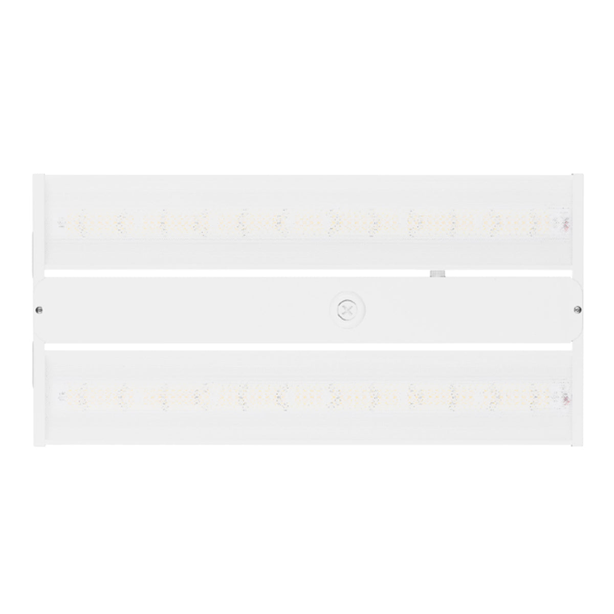 2FT High Bay LED Light Fixture - 41100 Lumens, 300W, 4000K/5000K Color Temperature, 277-480V - Perfect for Warehouses, Garages, and Industrial Spaces