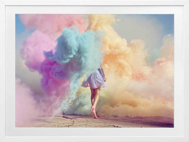 Dreams Do Come True Framed Wall Art Print - Inspirational Home & Office Decor for Living Room, Bedroom or Gift