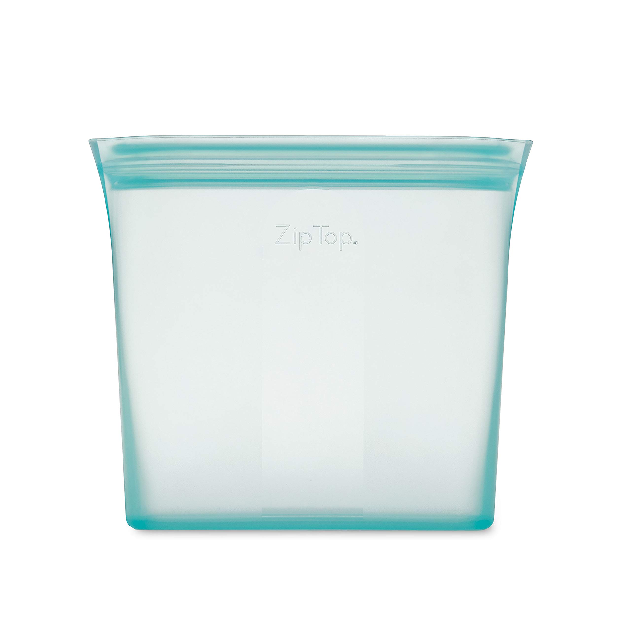 Eco-Friendly Reusable Food Storage Bags | Silicone Sandwich Bags for Meal Prep (Teal) | Microwave, Dishwasher & Freezer Safe | Made in USA | Perfect for Lunches, Snacks & Leftovers