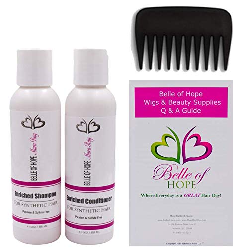 Amore CODI Double Mono Synthetic Wig 5-Piece Bundle with Mara Ray Shampoo, Conditioner, Wide Tooth Comb & 19-Page Guide - Razberry Ice | Perfect for Cosplay, Costume Parties & Everyday Styling