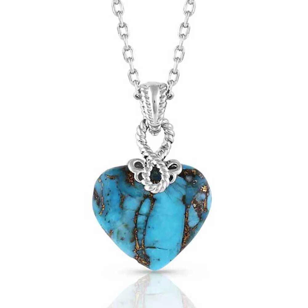 Untamable Heart of Stone Necklace - Elegant Women's Jewelry for Valentine's Day, Anniversary & Romantic Gifts | Perfect for Date Nights, Weddings & Special Occasions