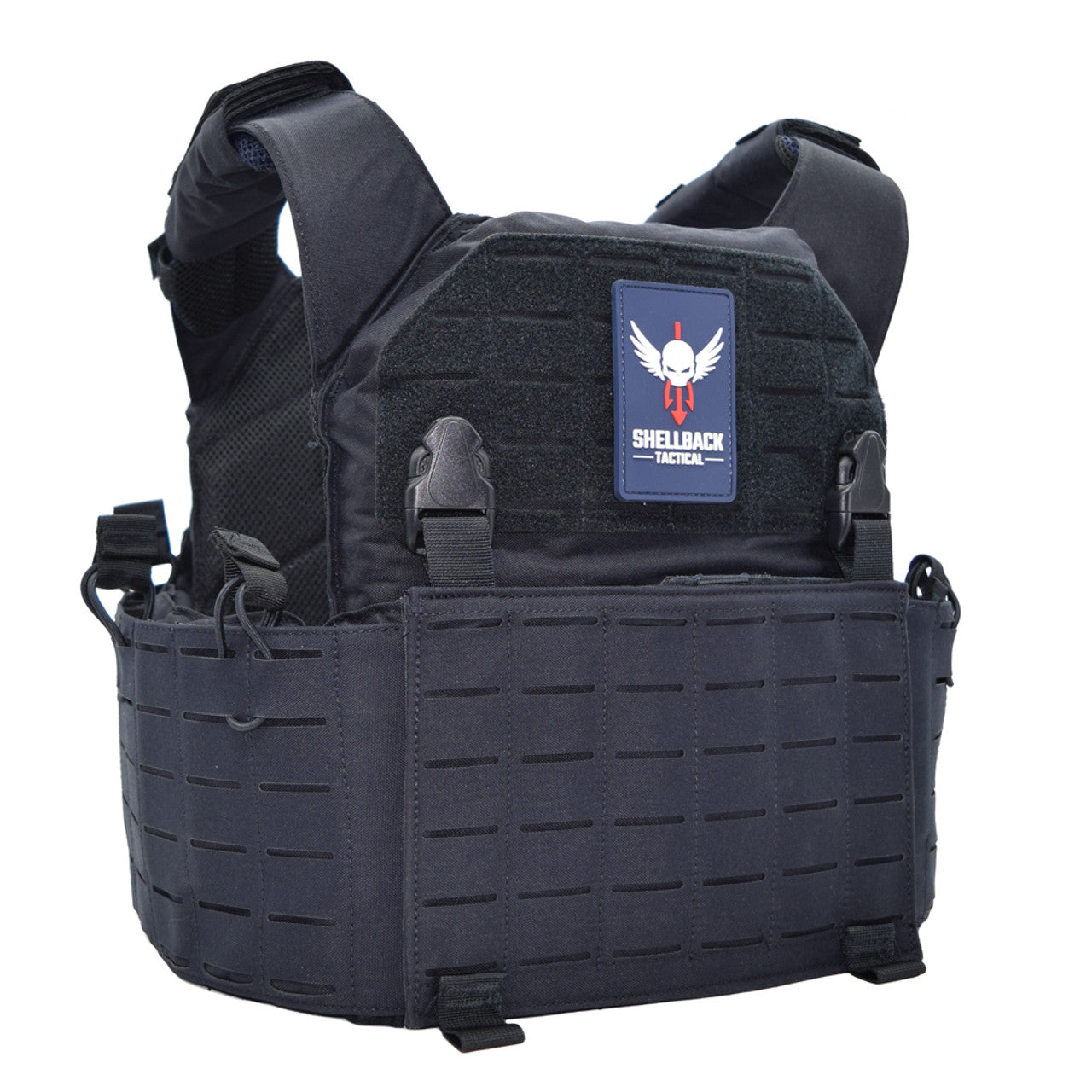 Shellback Tactical Rampage 2.0 Plate Carrier - Military Grade Body Armor Vest for Tactical & Combat Use - Adjustable MOLLE System - Perfect for Law Enforcement, Airsoft & Outdoor Activities