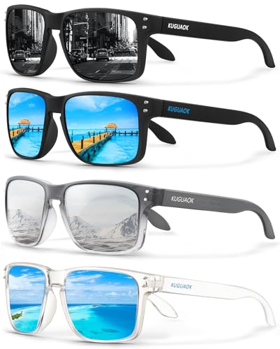 4pack Black+blue+silver+clear