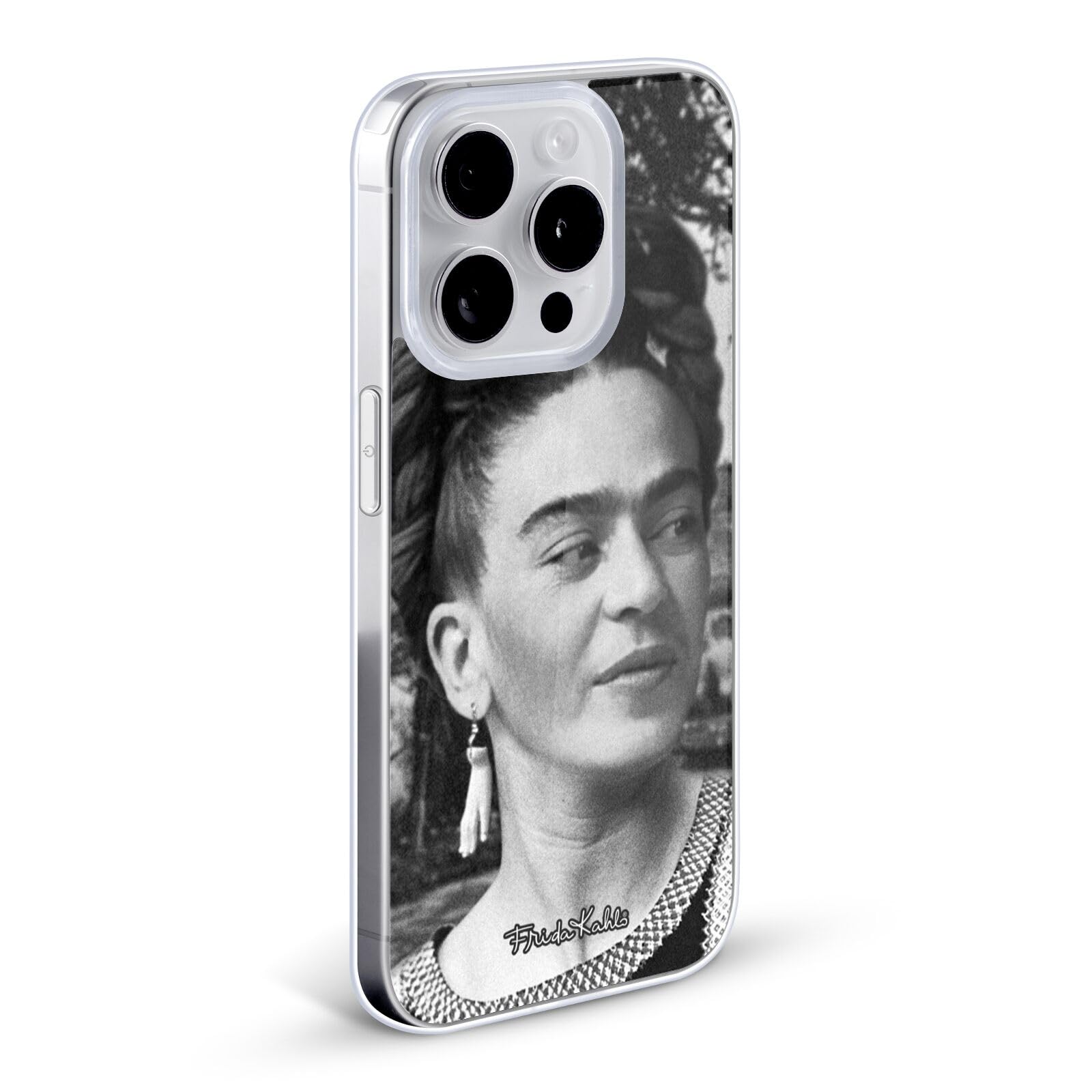 Frida Kahlo iPhone 12 Pro Max Case - Officially Licensed Soft Gel Phone Cover with Headdress Portraits & Quotes | Artistic Protection for Everyday Use & Gift Giving