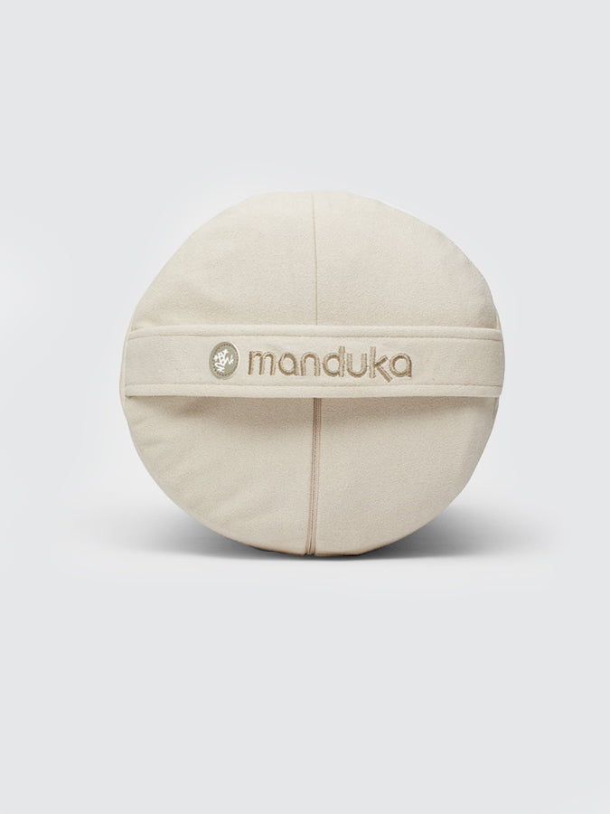 Manduka Enlight Technology Meditation Yoga Bolster Cushion - Premium Support for Yoga, Meditation & Relaxation - Perfect for Home, Studio & Travel Use