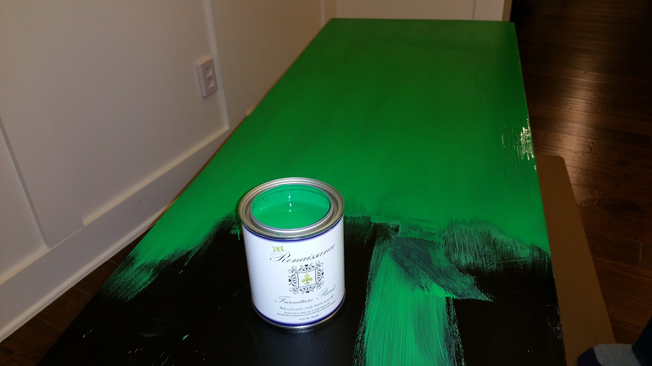 Retique It Chalk Furniture Paint by Renaissance Deluxe Starter Kit - 47 Jade Green (Perfect for DIY Furniture Makeovers, Cabinets & Home Decor Projects)