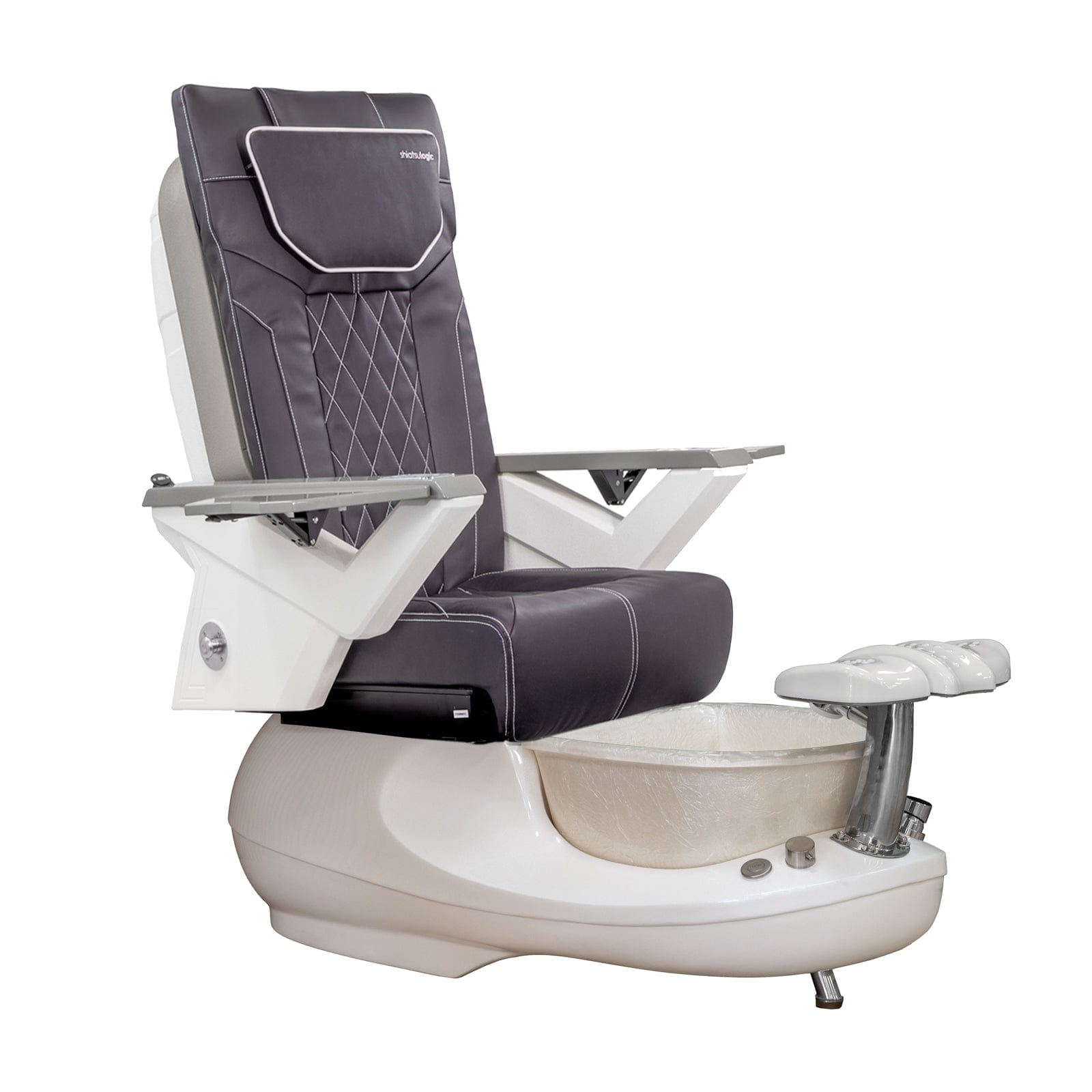 Professional GSPA F FX Pedicure Chair for Spa & Salon - Hydraulic Massage Pedicure Chair with Adjustable Footrest & Heated Backrest - Perfect for Nail Salons, Beauty Spas & Home Use