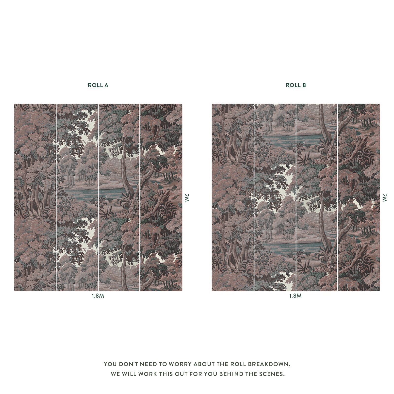 PLANTASIA Sienna Wallpaper - Premium Self-Adhesive Peel and Stick Wallpaper for Home Decor, Living Room, Bedroom & Office | Easy to Install & Remove
