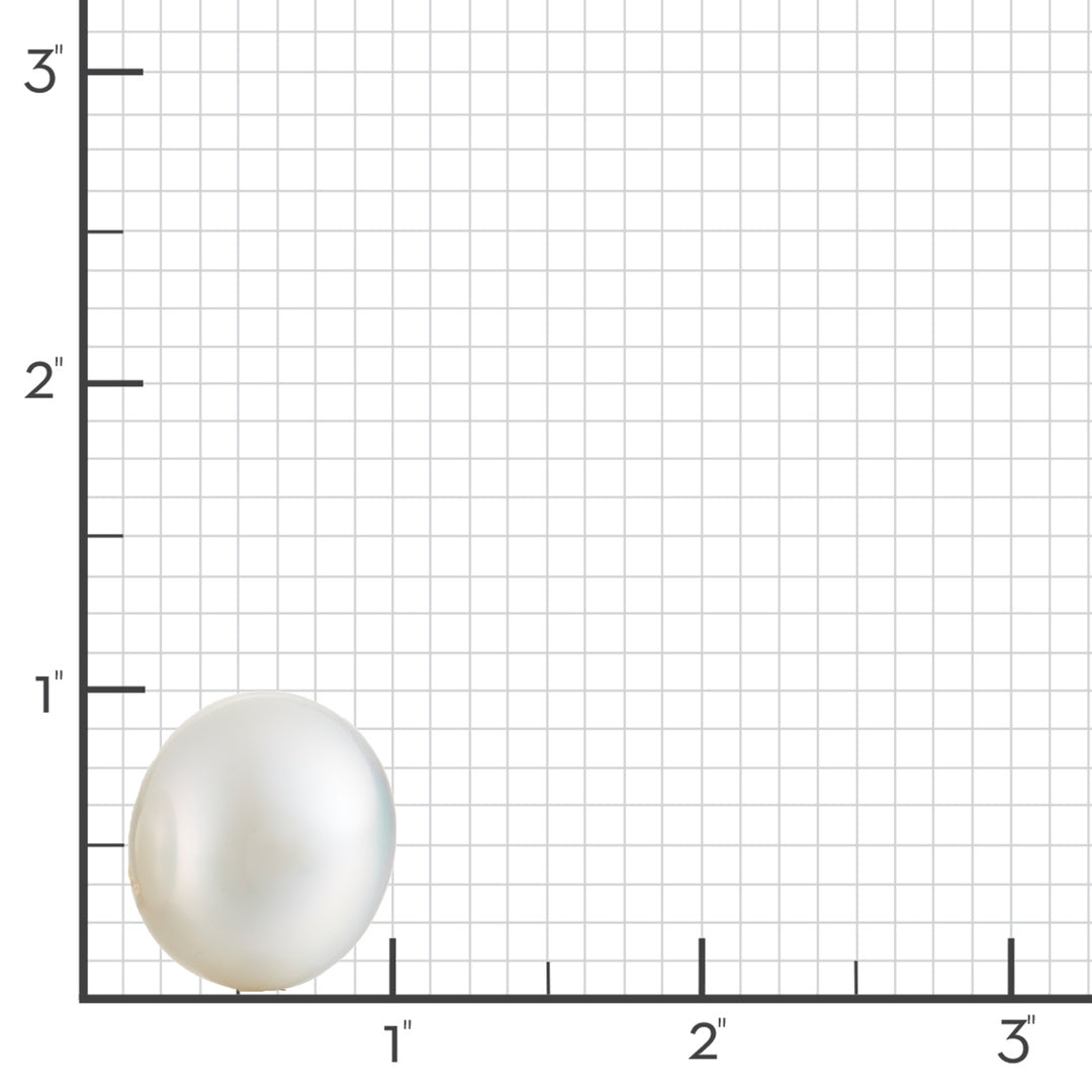 13mm White South Sea Pearl Earrings for Women - Luxury Stud Earrings with 925 Sterling Silver - Perfect for Weddings, Parties & Special Occasions